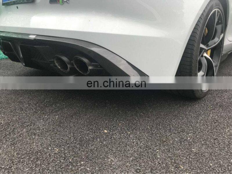 F TYPE carbon finber front lip diffuser side skirts fit for f type ST style carbon finber parts