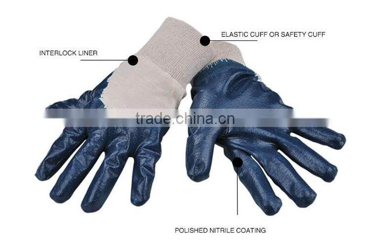 blue disposable best dipped nitrile gloves LG058