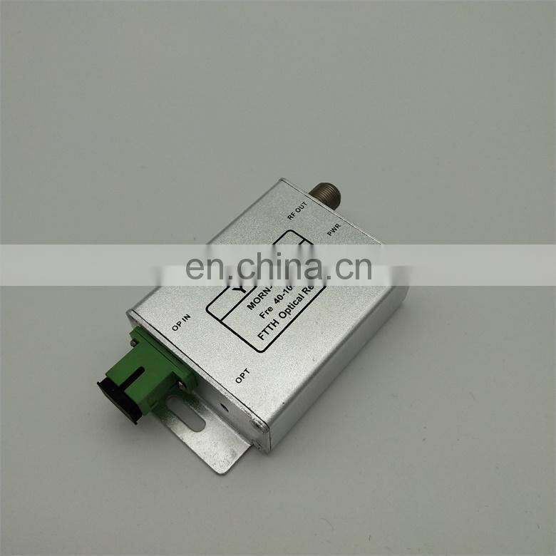 cable tv fiber rf 1550nm mini ftth indoor receiver optic node