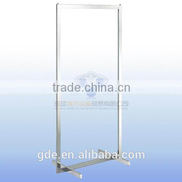 Stainless steel heavy duty garment display rack