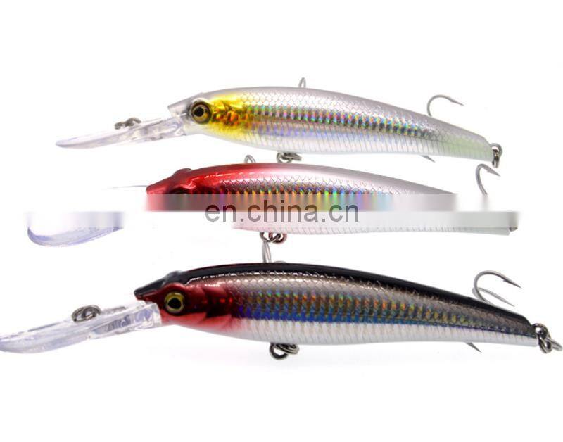 Amazon 19cm 55g Plastic Hard Lure long Minnow Pesca Fishing Tackle Isca Artificial Bait Crankbait 55g Minnow Swimbait