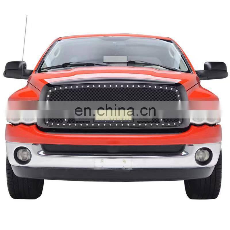 2002-2005 Front Grille With LED Light For Dodge Ram 1500 /2500 /3500 2003-2005 Off Road 4x4 Accessories