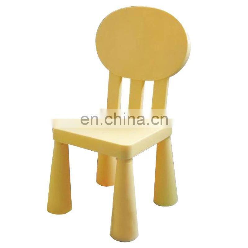 2018 kindergarten Kids cheap plastic chair and table for hot sale