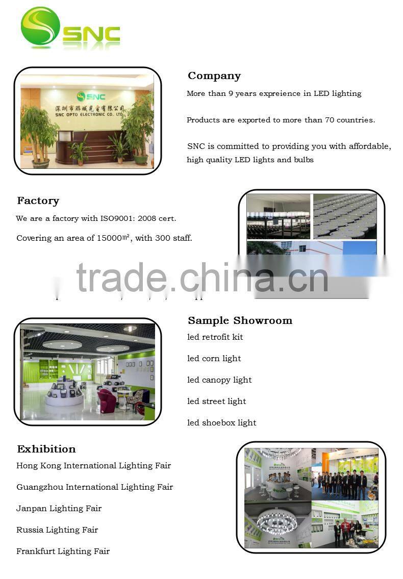 Hot Popular toughed glass UFO CE/RoHS listed 180w high bay light for gas station