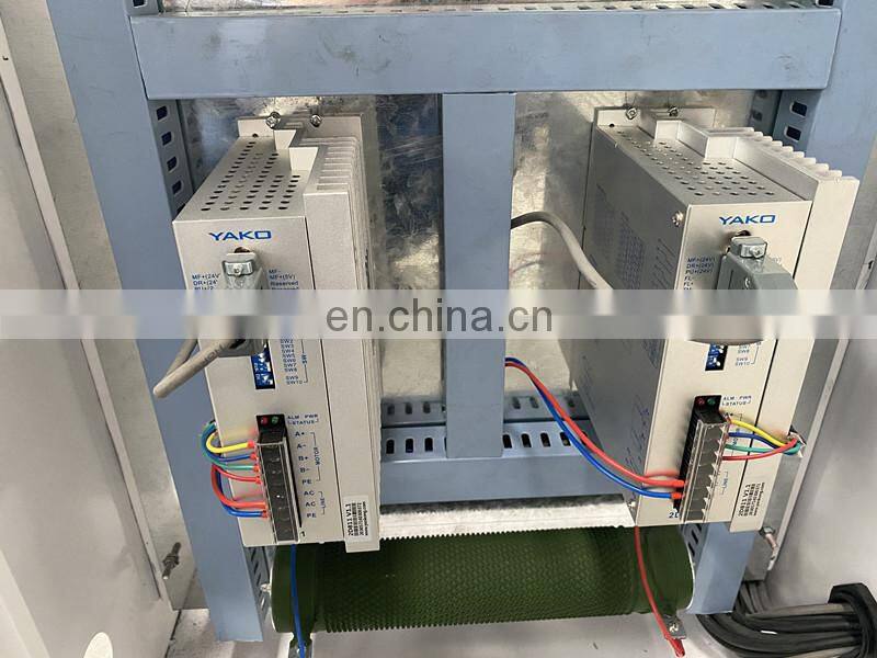 Wooden Stair Balusters Furniture Legs Double Axis CNC Wood Lathe Machine