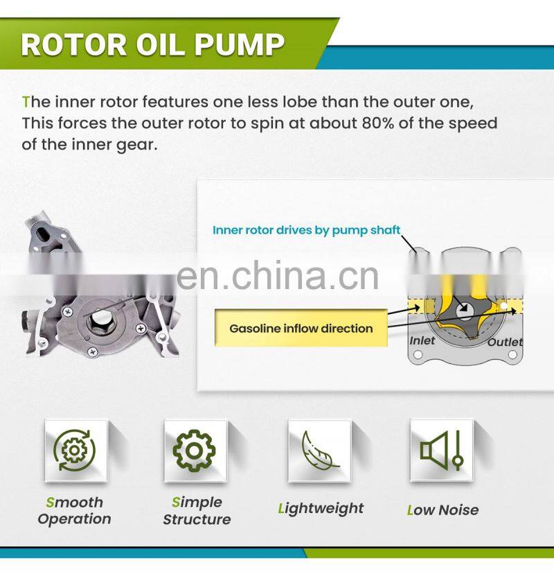 Taiwan High Quality For Toyota Oil Pump OEM 15100-25020