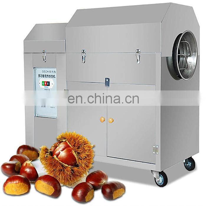 Stainless steel multi-function rotary peanut roasting machine/Peanut electric roaster machine for sale