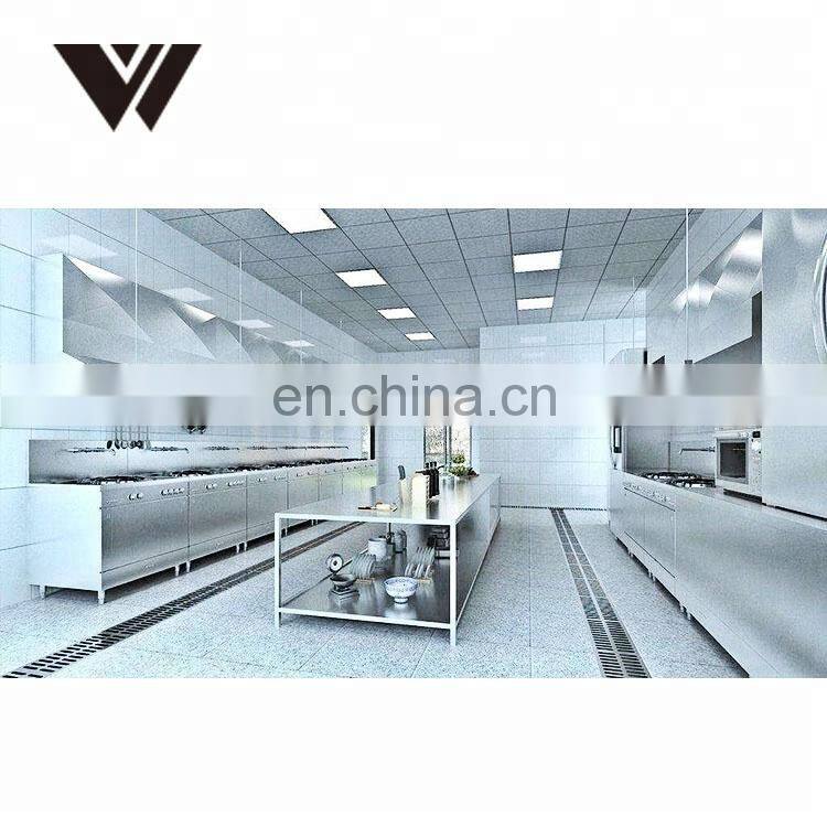 Weldon custom kitchen stainless steel cabinet steel kitchen cabinet