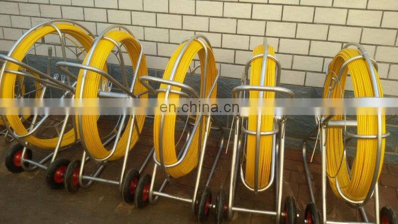 6mm x 150m FiberGlass Fiber Glass Wire Cable Fish Snake Rod Rodders Duct Puller