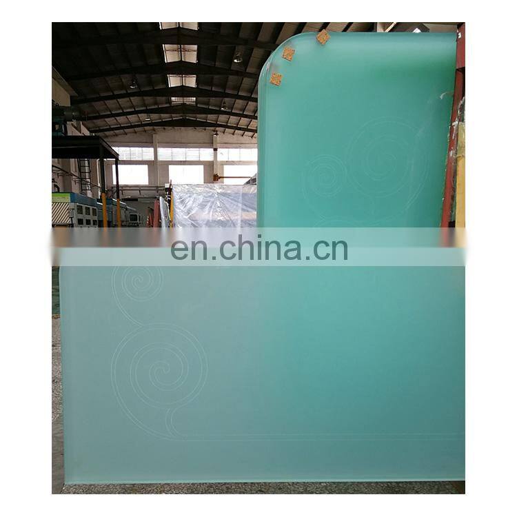 Manufacturer of high quality white window glass Pvb reflective three layer toughened laminated glass