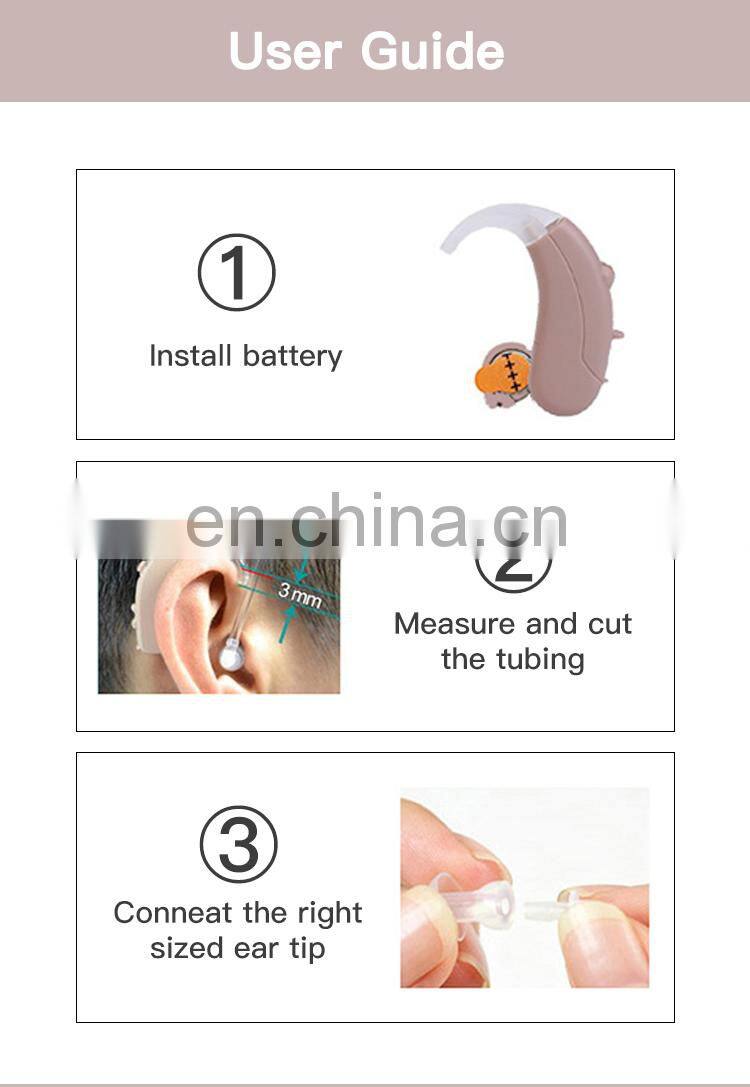 Goodmi cheap bte vacuum duct hearing aids for sale