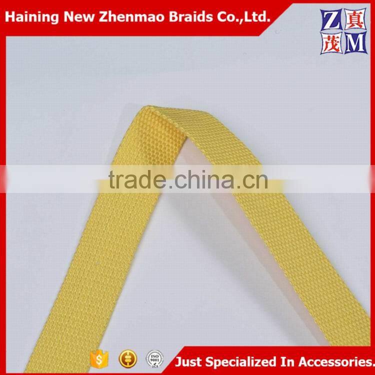 Wholesale low price colored polyester seat belt webbing