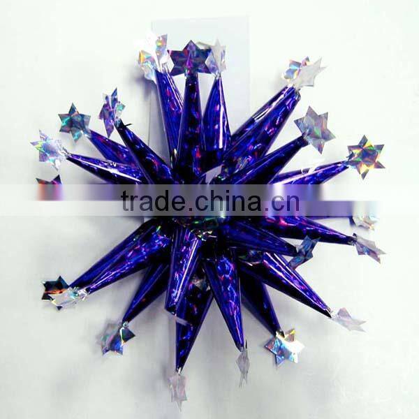 4 inch&5 Inch Metallic PET Fancy Gift Packing Ribbon Bows for Gift Box Packing/Wedding Car Decoration