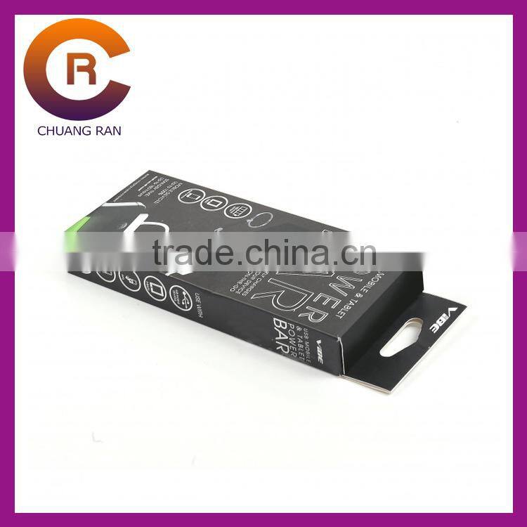 Red printing die cut custom made easy folded paper candy box