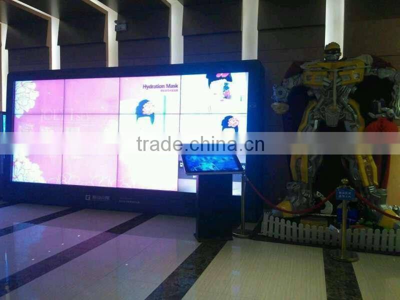47 Inch Wall Amounted Advertising Screen High Brightness LCD Display