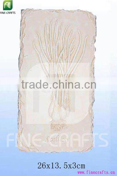 Scallion wall plaque