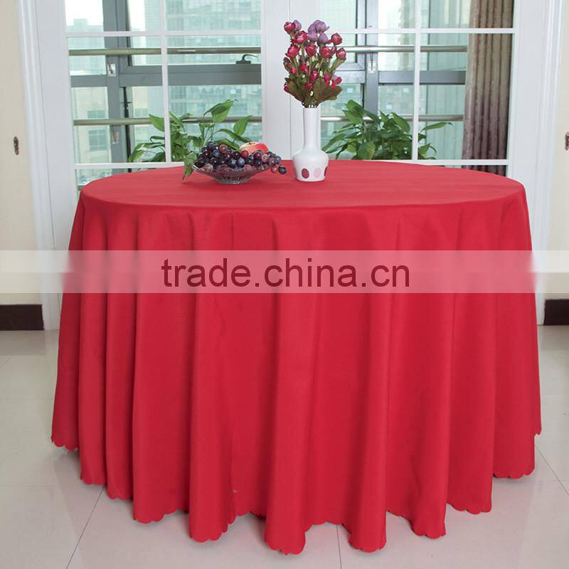 Polyester table cloth for wedding