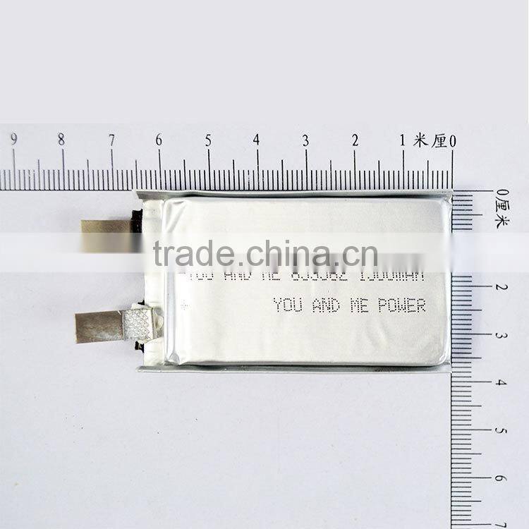 Rechargeable Lithium polymer battery 3.7v 1500mAh High-grade quality