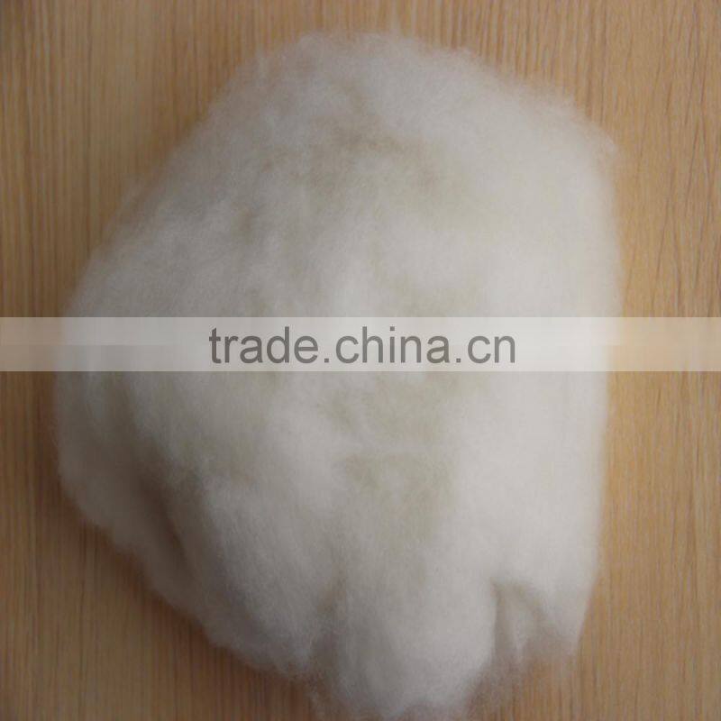 light grey colour cashmere fiber 26mm-38mm