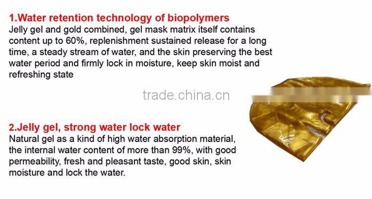 Crazy OEM Anti-wrinkle Gold Bio-Collagen Face Mask