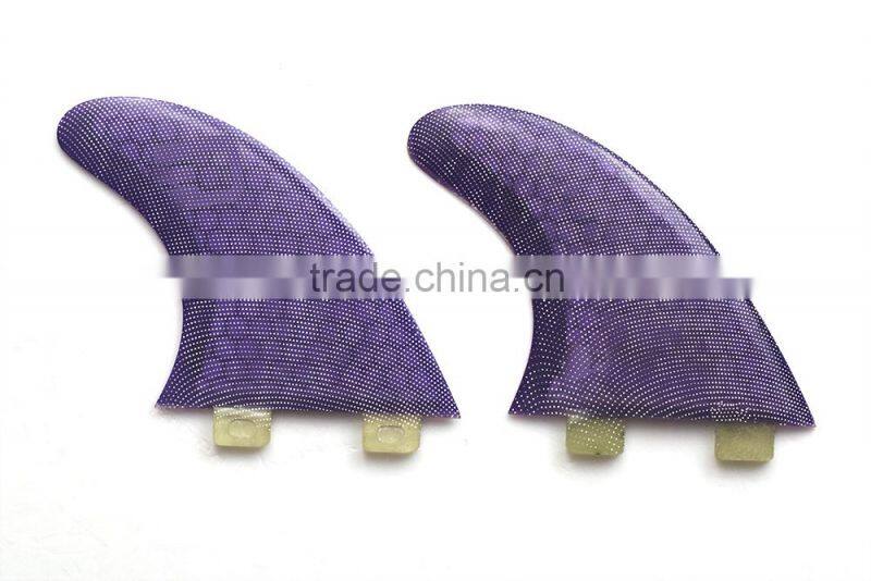 Honey comb, Half Carbon fiber Surfboard Fins