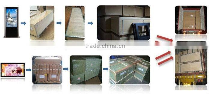 Interactive 65 inch LCD Advertising Touch Kiosk