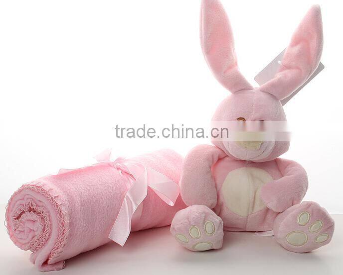 Baby Blanket and Pillow Set / Foldable Blanket Pillow / Baby Plush Blanket
