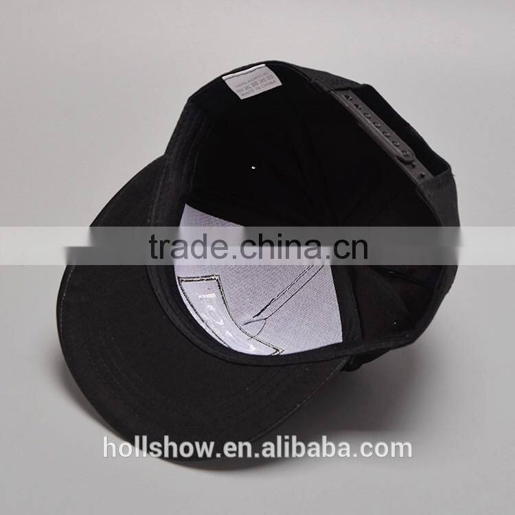 Fashion Cool GO ! Applique Men Women Embroidery Flat Leather Brim Snapback Custom