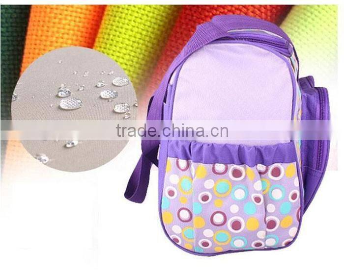 Wholesale cheap tote one shoulder mommy baby bag lovely diaper bag