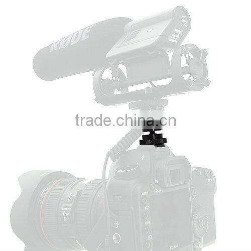 ET-MS01 High Quality hot shoe 1/4 screw to flash hot shoe mount adapter for dslr