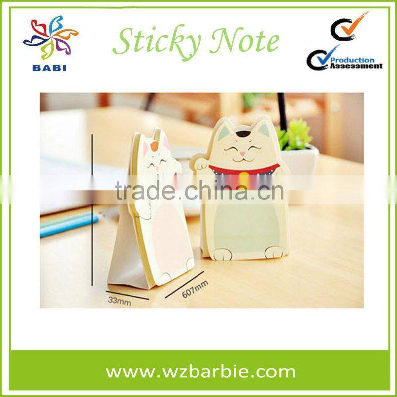 Promotion Eco-friendly Cute Animal Sticky Notes