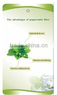 100%Peppermint refreshing quilt,front: printed; back: solid,antibacterial rate of more than 99%