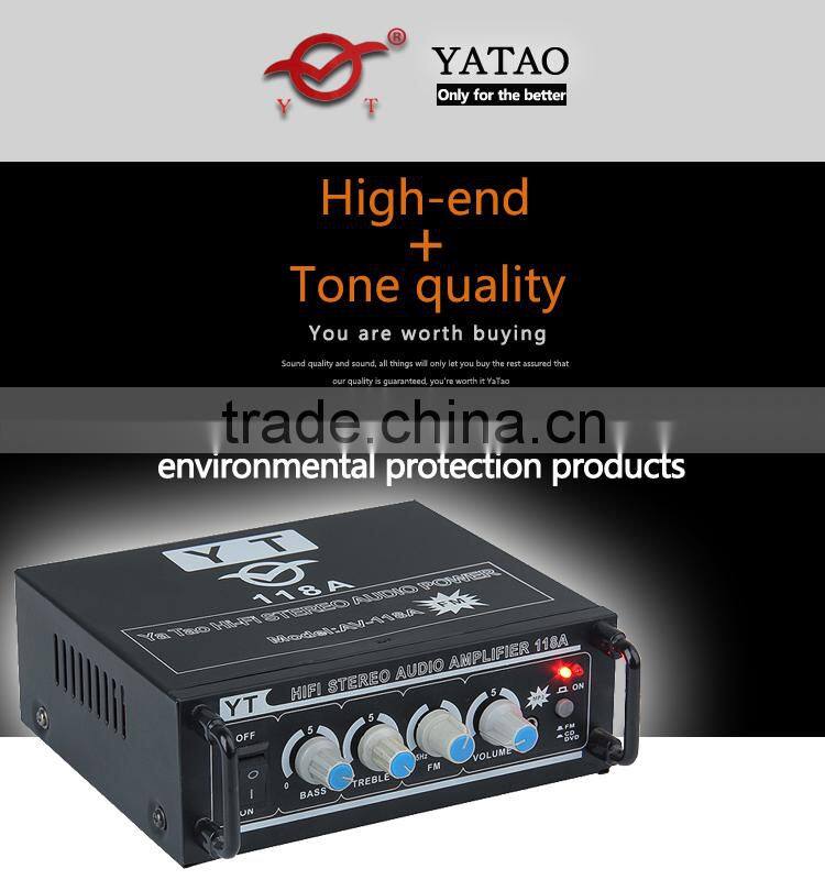 car audio mini box speaker YT-118A with CD/VCD/DVD