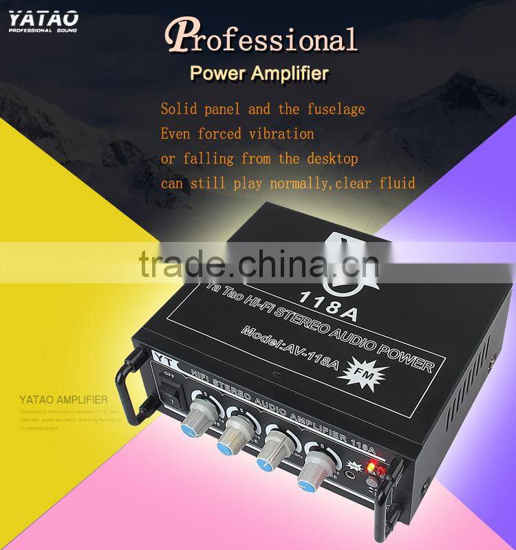 car audio mini box speaker YT-118A with CD/VCD/DVD