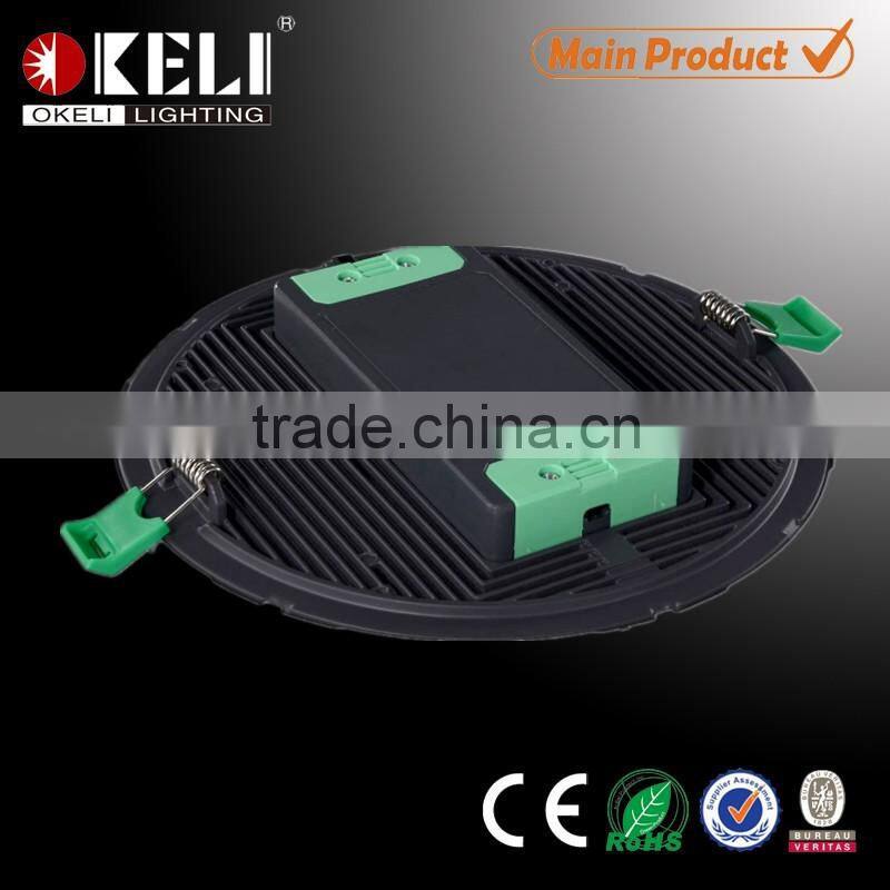 Recessed round led panel light/led ceiling panel light