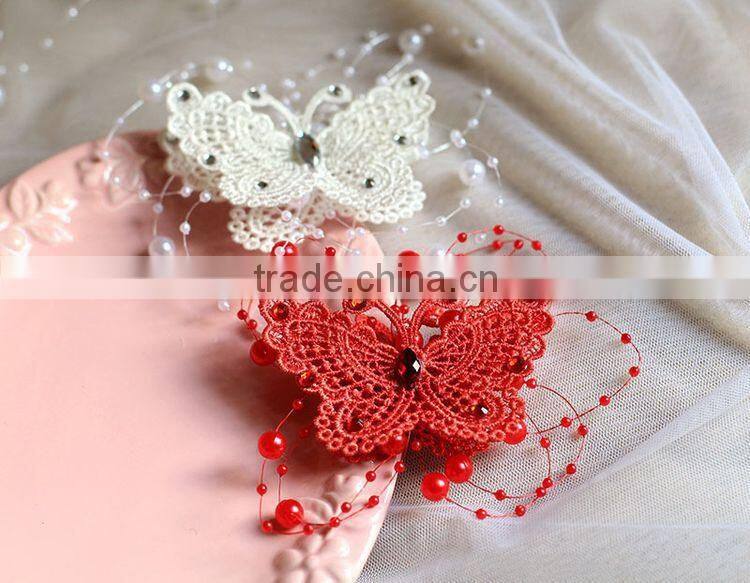 2015 Wholesale Wedding Bride Crystal Hair Clip Bridal Accessories Wedding Hair Jewelry Rhinestone Tuck Clip