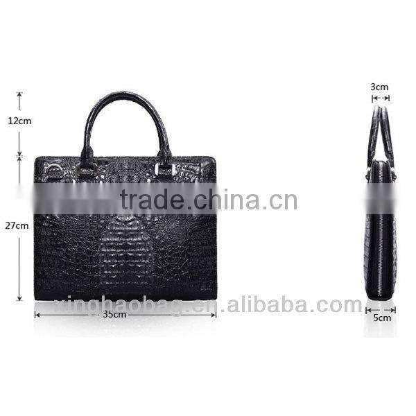 Great style genuine crocodile leather handbag