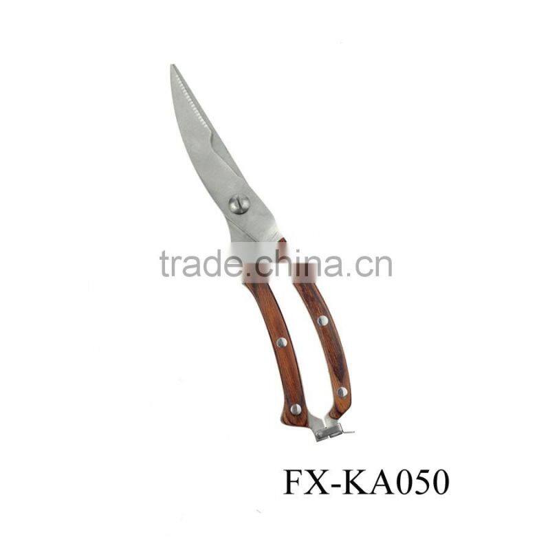 KA050 Sharped and comfortable grip kitchen bone cutter scissors belanja online