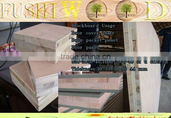 19mm pine wood block board