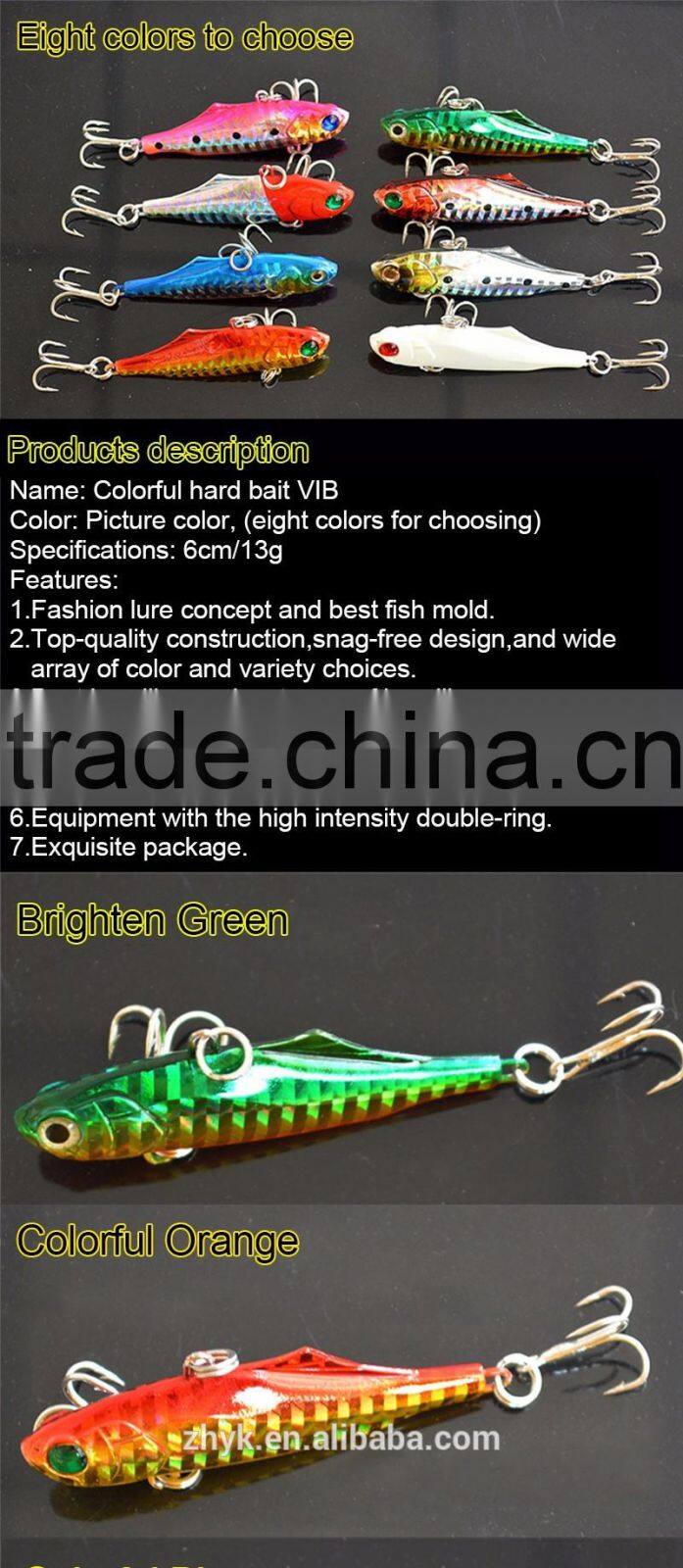 2016 high-class bait hard plastic bait fishing jig