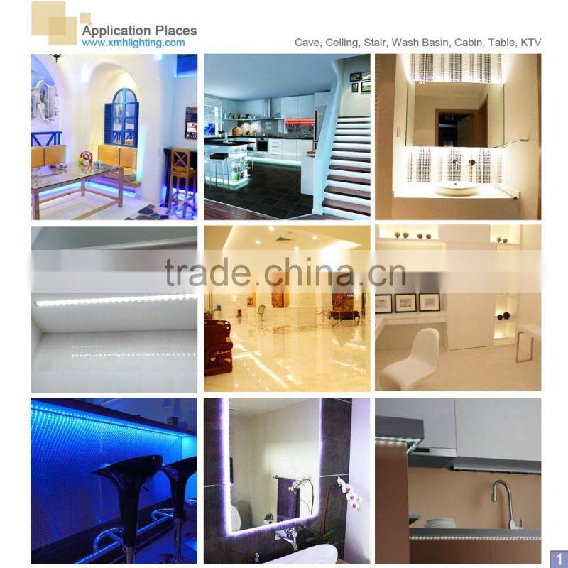 DC12V 24V SMD 5050 5630 12mm width Aluminum profile led rigid strip