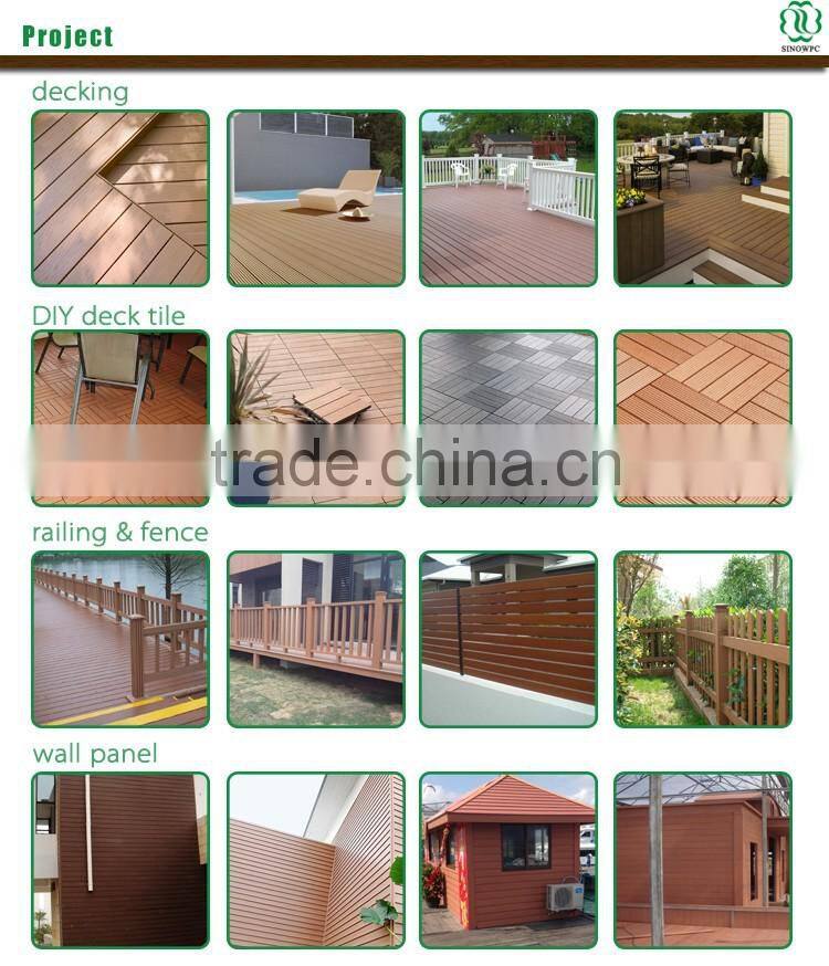 Recycled Material Waterproof Wpc Composite Decking Joist