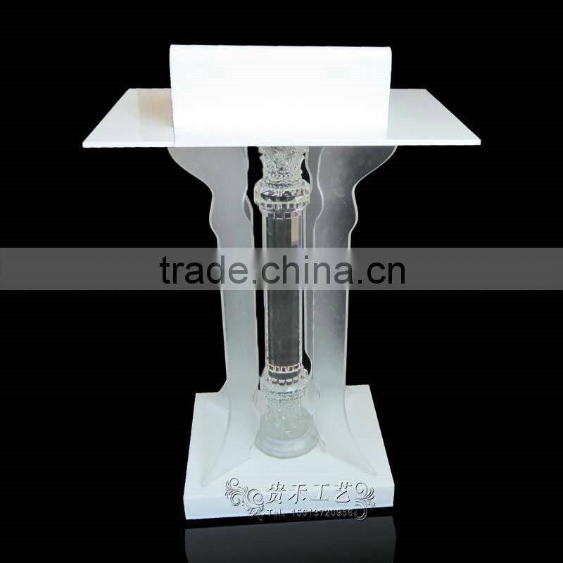 high-grade transparent acrylic church pulpit for sale