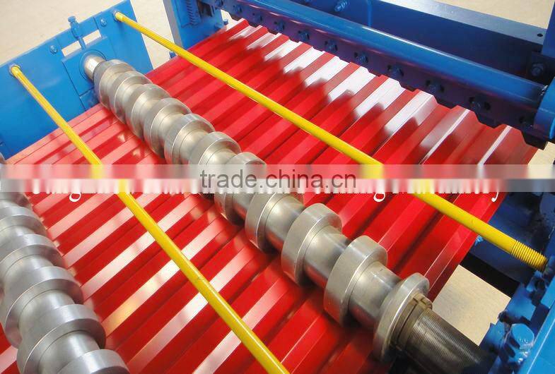 HC20 Steel Corrugated Wall Panel Cold Roll Forming Machine