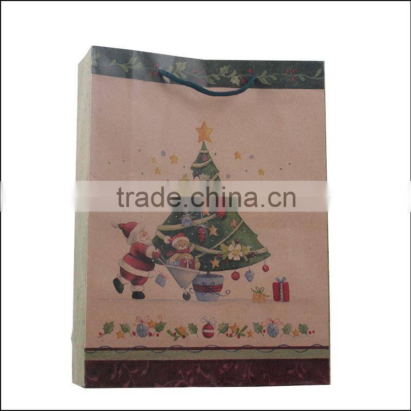 high quality christmas paper bag