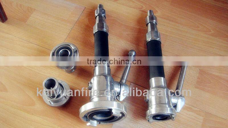Factory price fire fighting spray nozzle /American, British and Storz aluminum nozzle
