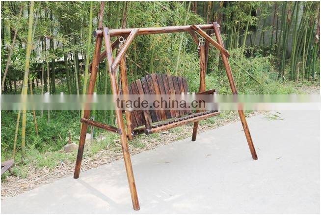 Garden Outdoor Wooden Swing Chair