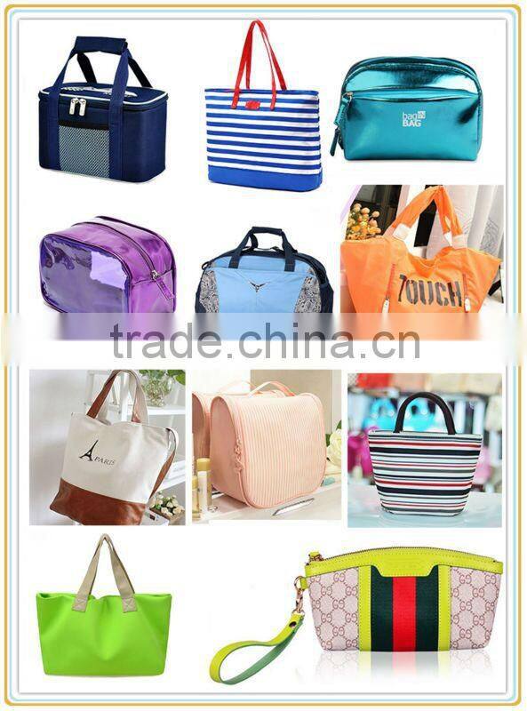 Popular Beauty Transparent with mesh cosmetic bag