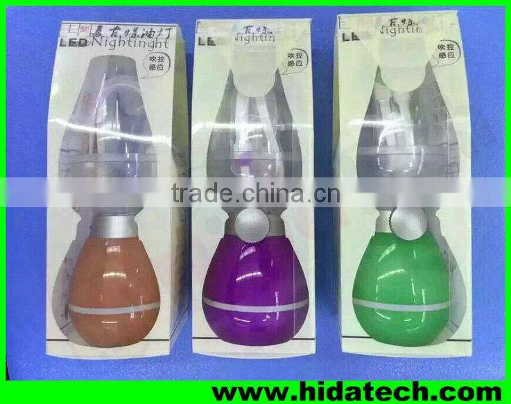 Newest Blow Control LED Lamp Rechargeable Blow Lamp for Promotion Activity