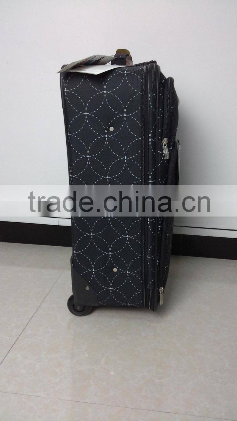 cheap closeout 4pcs trolley luggage set factory overrun